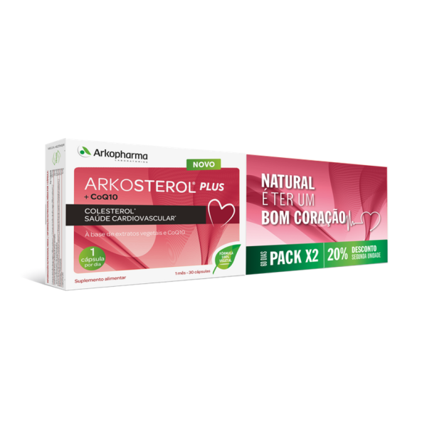 Arkosterol PLUS + CoQ10 30x2 20% Discount 2nd Pack