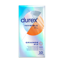 Durex Invisible XL Preservattivi X10
