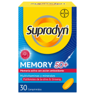 Supradyn Memory 50+ tablets x30