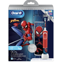 Oral B Kids Spazzola elettrica per denti Spider Man + custodia