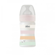 Chicco Biberão Well Being White 150ml slow silicone