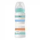 Chicco Biberão Well Being Green 330ml Quick Silicone