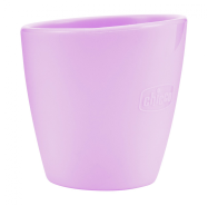 Chicco Mini Pink Silicone Cup 6m+