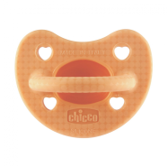 Chicco pacifier Physioforma Luxe silicone 2-6m orange