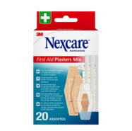 NEXCARE FIRST AID PLASTER MIX PENSOS X20