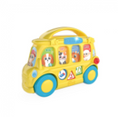 Chicco žaislinis mokyklinis autobusas dvikalbis