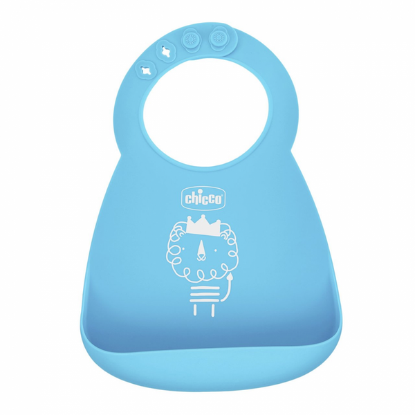 Chicco Blue Silicone Babet 6m+