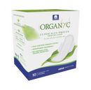 Organyc pensic гігієнічні інтенсивні нічні пакети x10