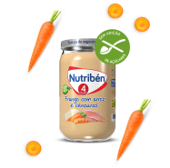 Nutribén Boião 4m Chicken with Rice and Carrots 235g