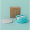 Lastrish disqual disks እንደገና ጥቅም ላይ ሊውል የሚችል Turquoise Box X7