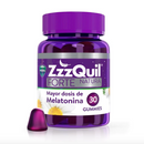 Zzzquil gusi melatonin semulajadi yang kuat x30