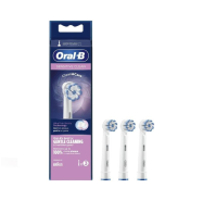 Oral B Sensitive Clean Refills Electric Brush X3