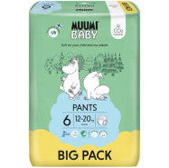 Muumi Baby Pants Big Pack Diapers underwear 6 (12-20kg) x52