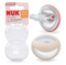 Nuk Mommy Feel silicone pacifier 0-9m ពណ៌ផ្កាឈូក x2