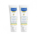 Mustela Baby Skin Dry Cream Cold Cream Cream මිලි ලීටර් 40 X2 විශේෂ මිල