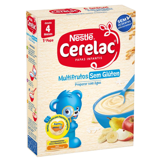 Nestlé Cerelac 1st Gluten 250g multifrouts Pope