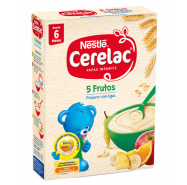 Nestlé cerelac dairy flour 5 fruits 250g