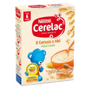 Nestlé Cerelac ալյուր 8 Հացահատիկ և մեղր 6մ 250գ