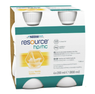 Nestlé Resource HP/HC Vanilla 200ml X4