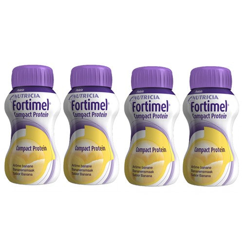 Fortimel Compact Protein Banana 125ml X4