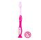 Cepillo Chicco de 3-6A dente de leite rosa