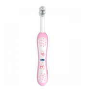 Chicco pink toothbrush 6m+