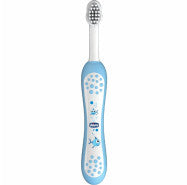 CHICCO BLUE toothbrush 6m+