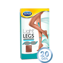 Scholl Medias de compresión Light Legs Tights 20 Denier XL Cuero