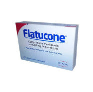 Flatucone Masticable Compresses 80mg X30