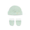 Tous 嬰兒光滑霧帽手套套裝 T0-1M