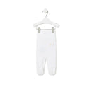 ʻO Tous Baby White Plain Plain Pants T1-3M