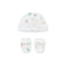 Tous Baby Joy Hat and Gloves Set White T0-1M