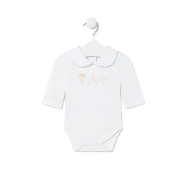Tous Baby Body with Plain White Collar T1-3M