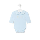 多姿純藍領嬰兒連身衣T1-3M