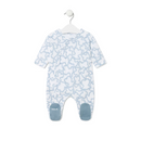 Tous Baby Babygrow Kaos Blå T1-3M