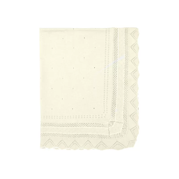 Mayoral Frill Blanket Cream