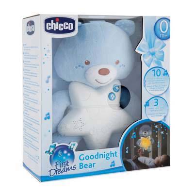 Chicco teddy toy good night blue 0m+